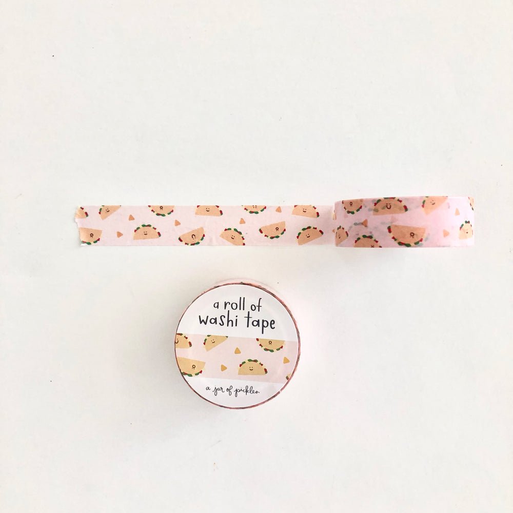 
                      
                        A Jar of Pickles Taco Washi Tape - lily & onyx
                      
                    