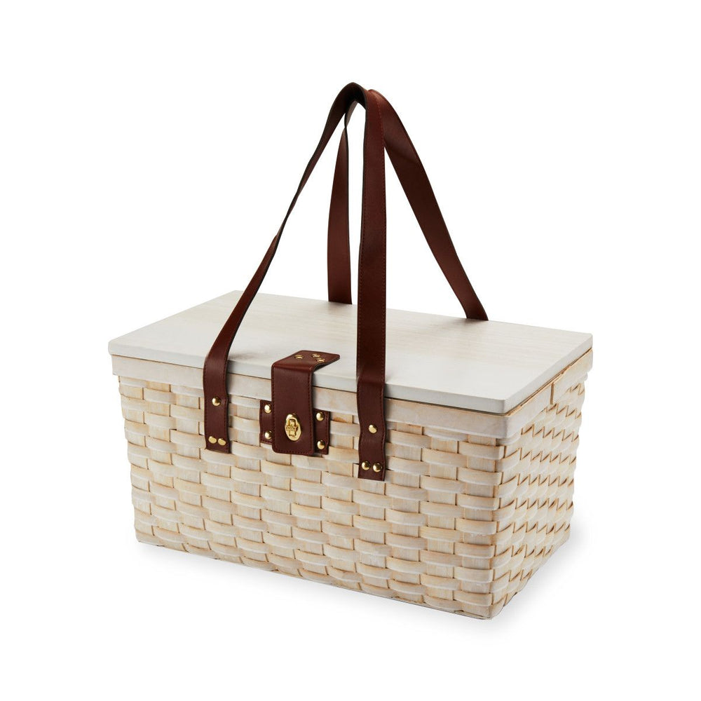 
                      
                        Twine Living Tahoe Cream Picnic Basket for Four - lily & onyx
                      
                    