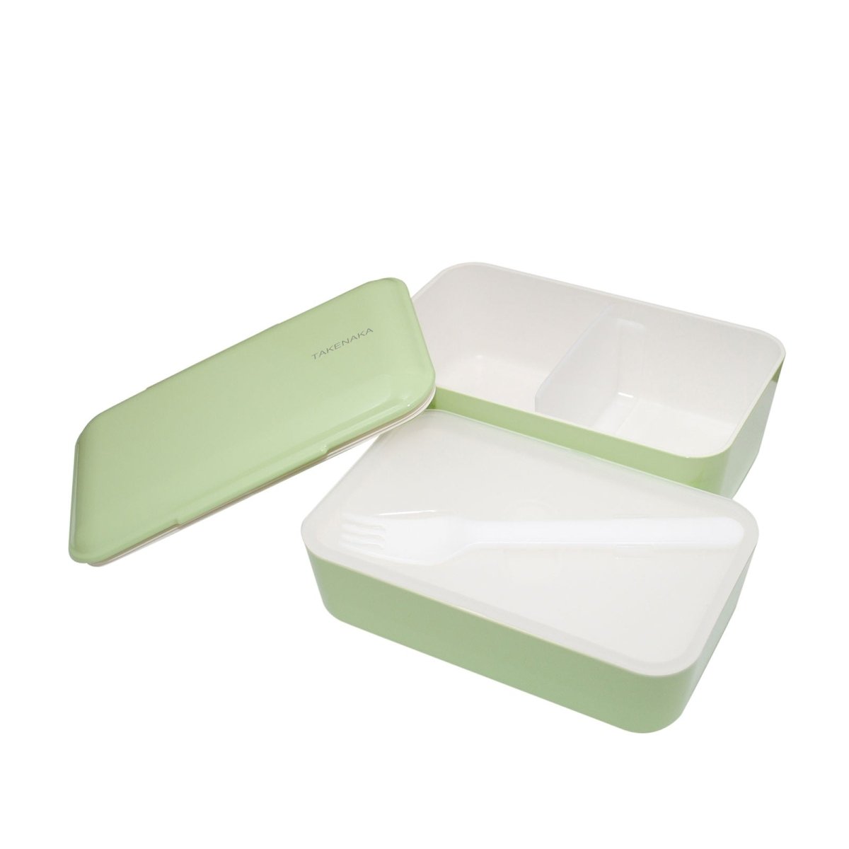 TAKENAKA TAKENAKA Dual Tier Bento Box 39oz - Recycled PET Japanese Lunch