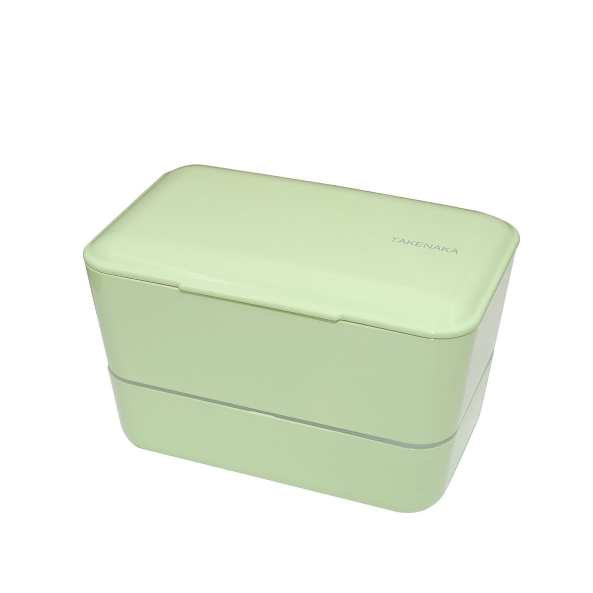 TAKENAKA TAKENAKA Dual Tier Bento Box 39oz - Recycled PET Japanese Lunch