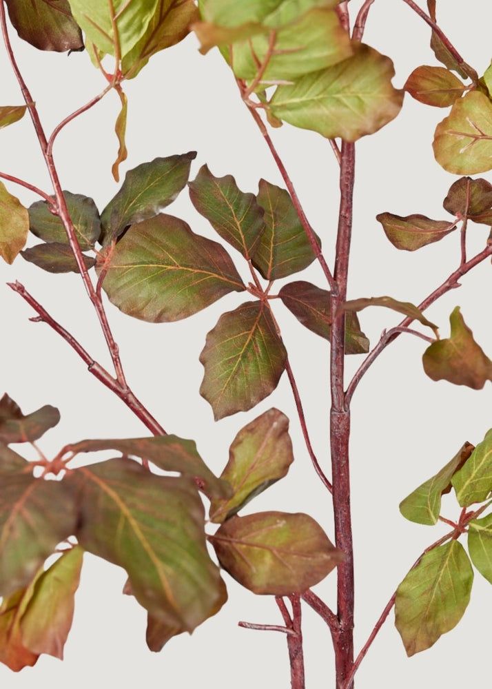 
                      
                        Afloral Tall Burgundy Green Faux Chestnut Leaf Branch - 47" - lily & onyx
                      
                    