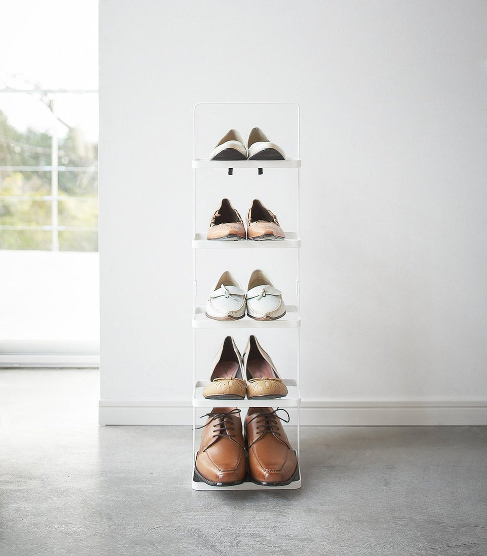 Yamazaki Home Tall Shoe Rack, 31