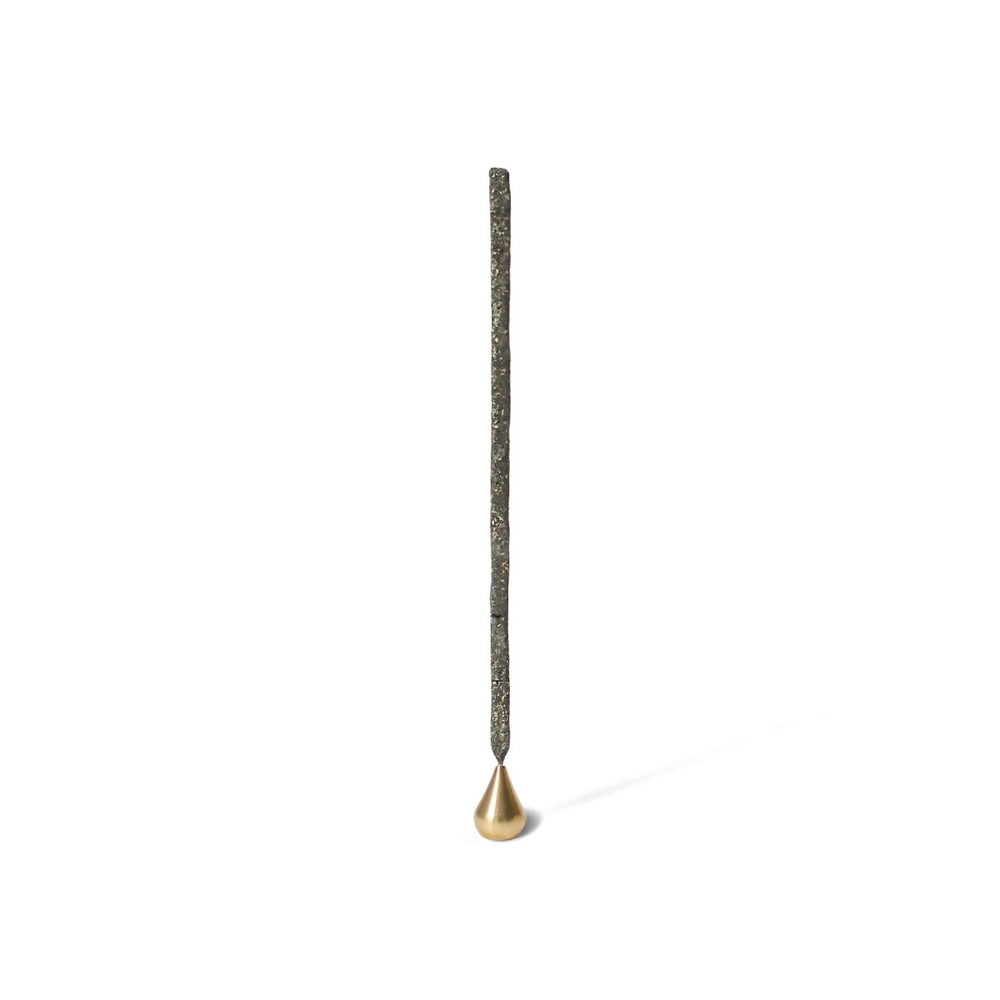 
                      
                        CEDAR AND MYRRH Tall Waterdrop Brass Incense Holder - lily & onyx
                      
                    