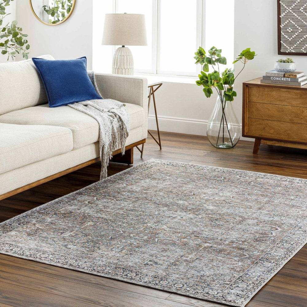 
                      
                        Hauteloom Tan Jill Vintage Washable Area Rug - lily & onyx
                      
                    