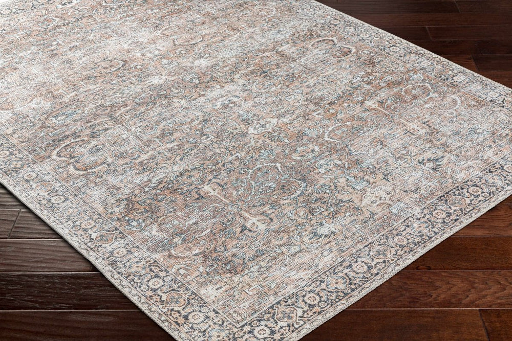 
                      
                        Hauteloom Tan Jill Vintage Washable Area Rug - lily & onyx
                      
                    