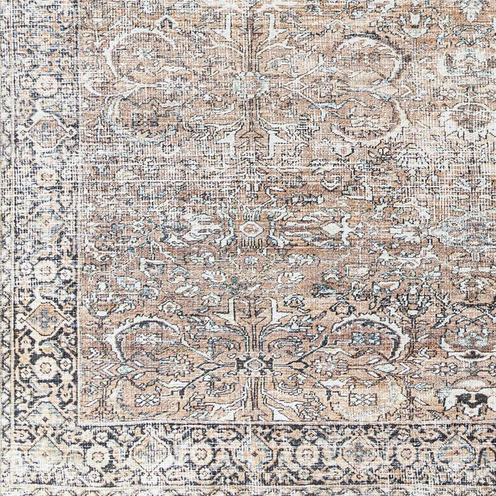 
                      
                        Hauteloom Tan Jill Vintage Washable Area Rug - lily & onyx
                      
                    