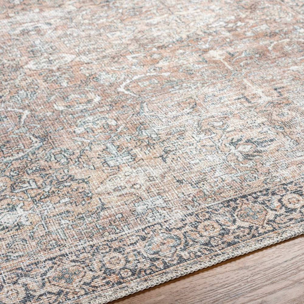 
                      
                        Hauteloom Tan Jill Vintage Washable Area Rug - lily & onyx
                      
                    