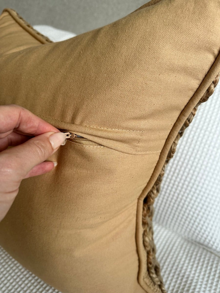 
                      
                        Busa Designs Tanah Braided Jute Pillow Cover
                      
                    