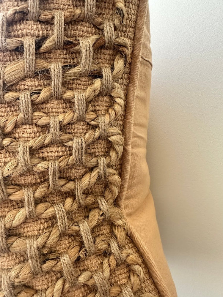 
                      
                        Busa Designs Tanah Braided Jute Pillow Cover
                      
                    
