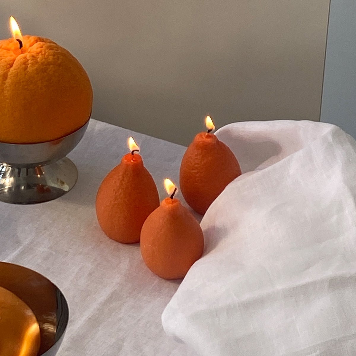 Scandles Tangerine Candle - lily & onyx
