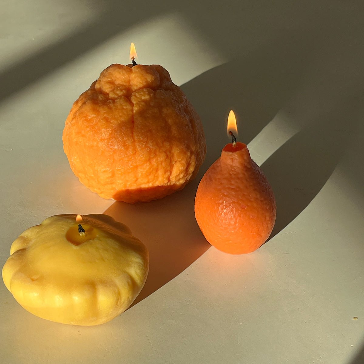 Scandles Tangerine Candle - lily & onyx