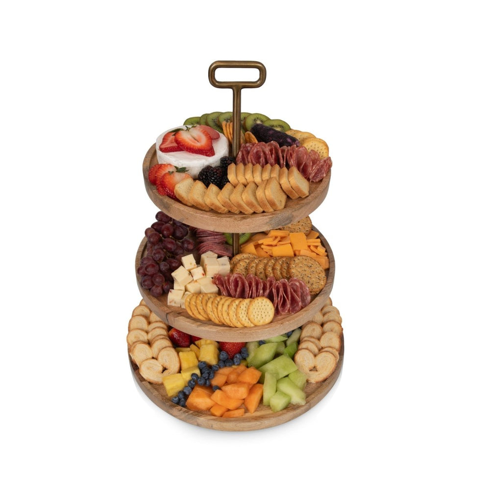 
                      
                        Picnic Time Family of Brands Tapas 3 Tier Serving Tray - lily & onyx
                      
                    