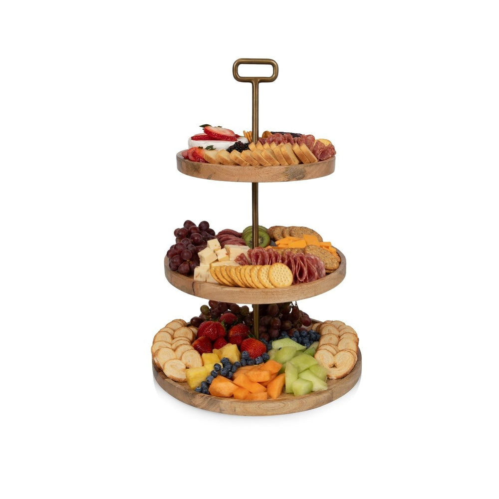 
                      
                        Picnic Time Family of Brands Tapas 3 Tier Serving Tray - lily & onyx
                      
                    