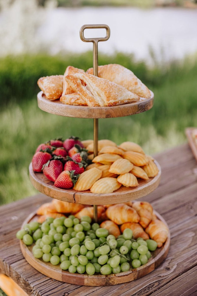 
                      
                        Picnic Time Family of Brands Tapas 3 Tier Serving Tray - lily & onyx
                      
                    