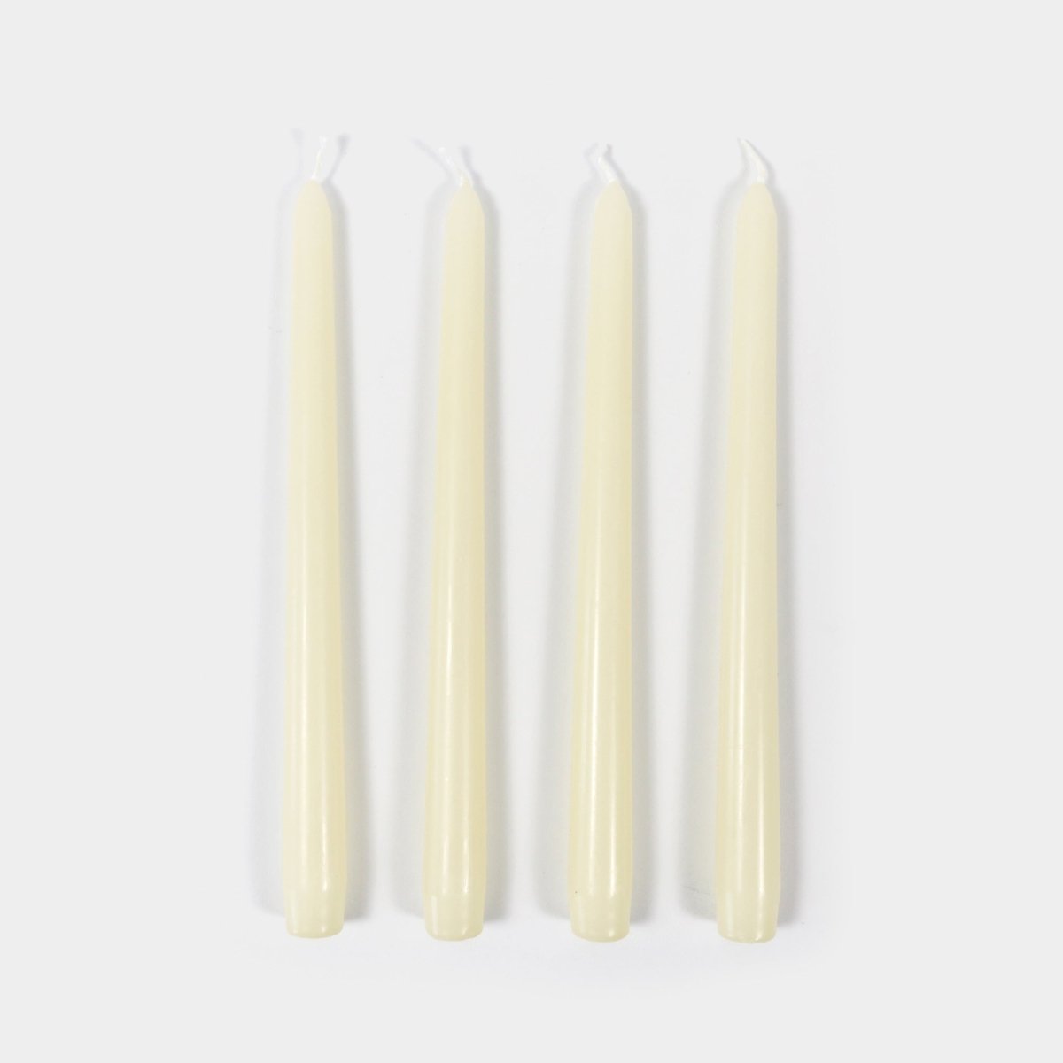 54Celsius Taper Candles, 4 Pack - Cream - lily & onyx