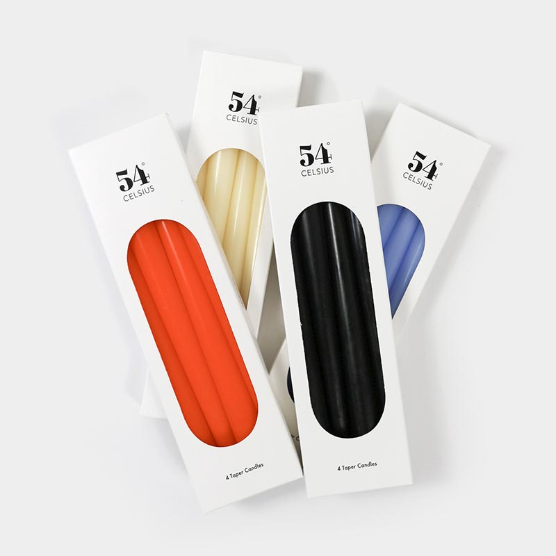 
                      
                        54Celsius Taper Candles, 4 Pack - Orange - lily & onyx
                      
                    