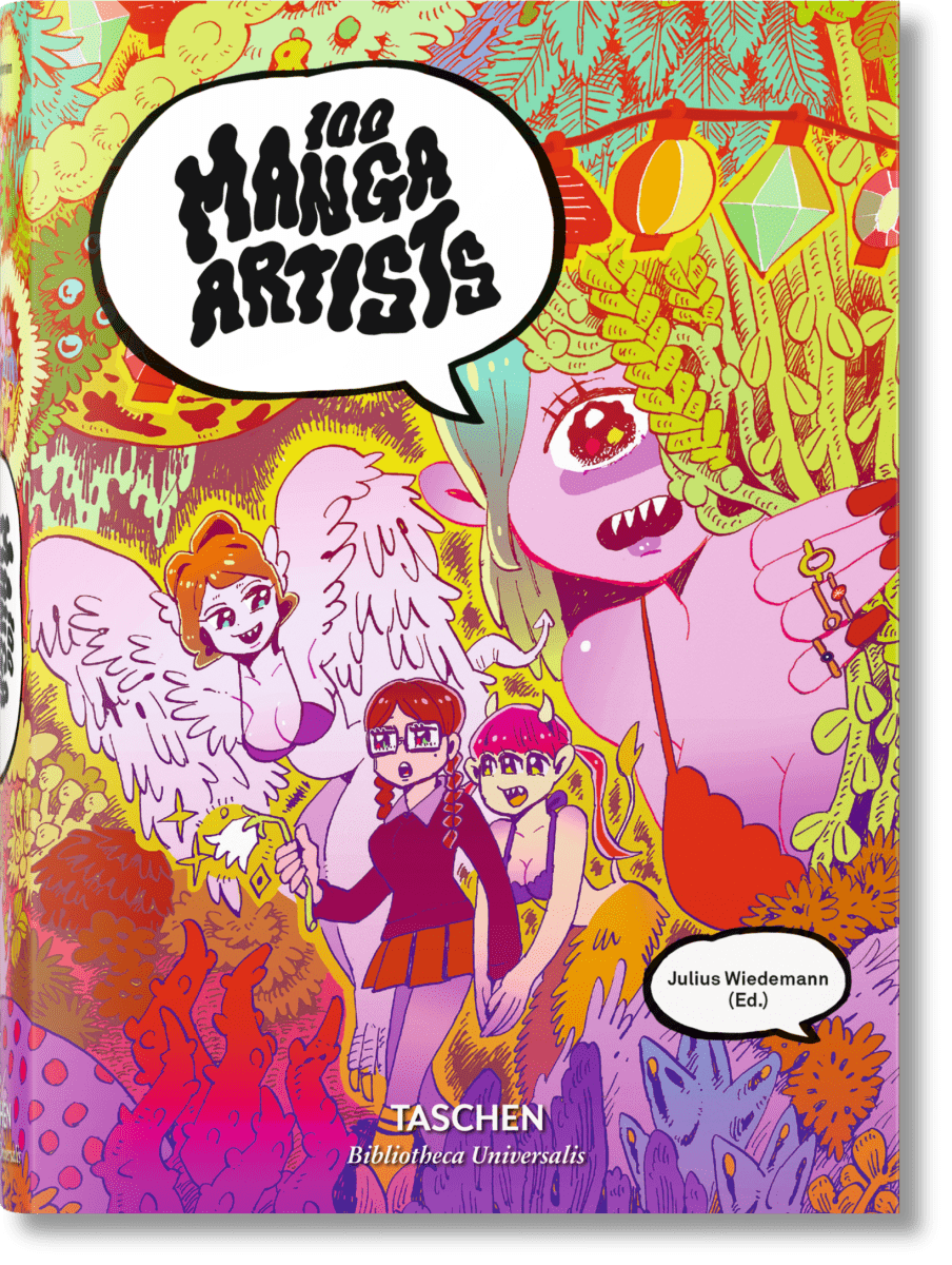 TASCHEN 100 Manga Artists Book - Trilingual Edition (English/German/French)
