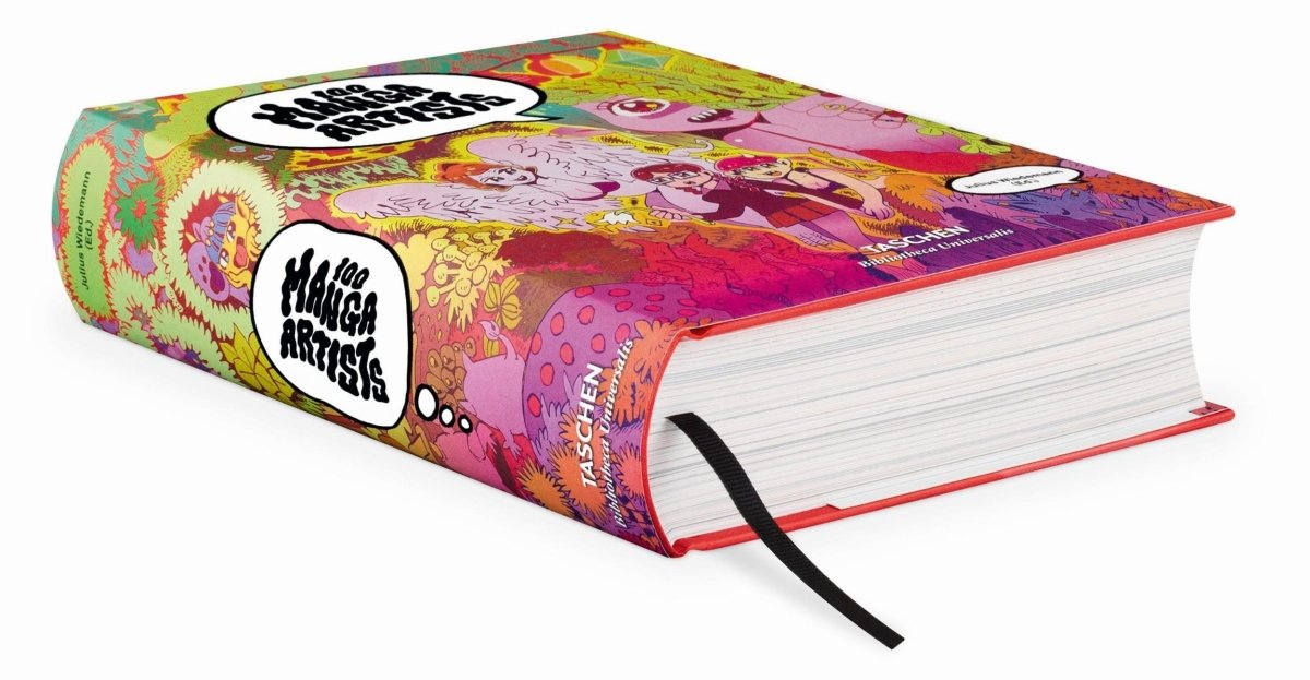 TASCHEN 100 Manga Artists Book - Trilingual Edition (English/German/French)