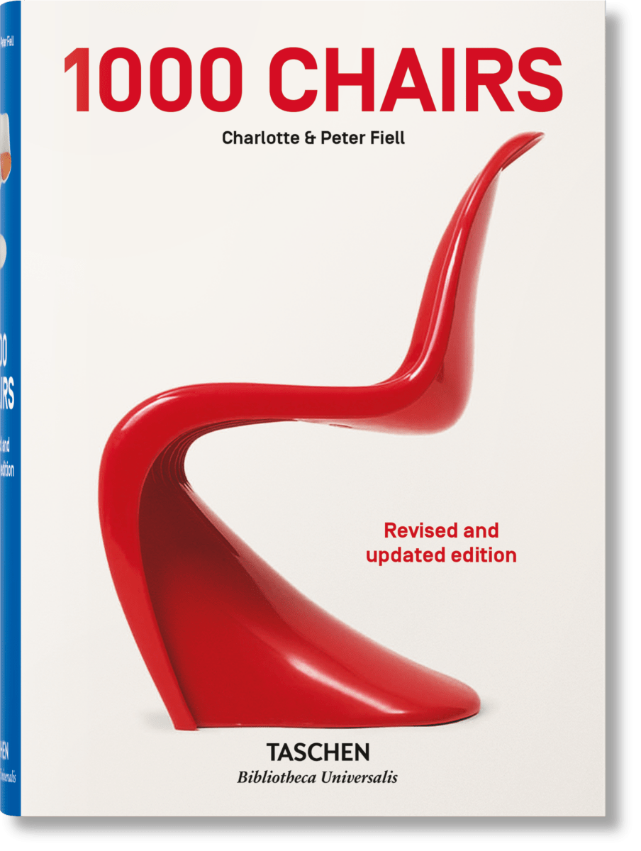 TASCHEN 1000 Chairs Book - Revised Edition (Spanish, Italian, Portuguese)