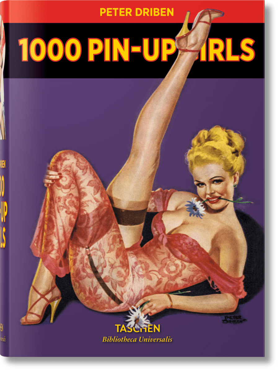 TASCHEN 1000 Pin - Up Girls: Vintage Magazine Covers 1942 - 1955 (Trilingual)