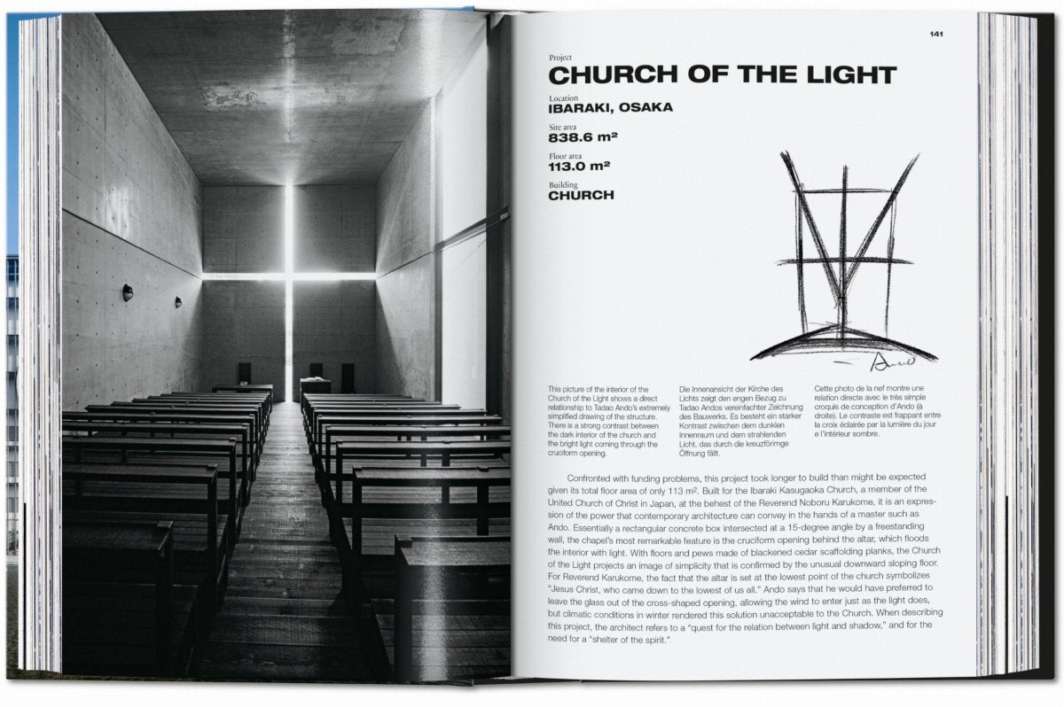 TASCHEN Ando. Complete Works 1975–Today. 40th Ed. (Spanish, Italian, Portuguese)