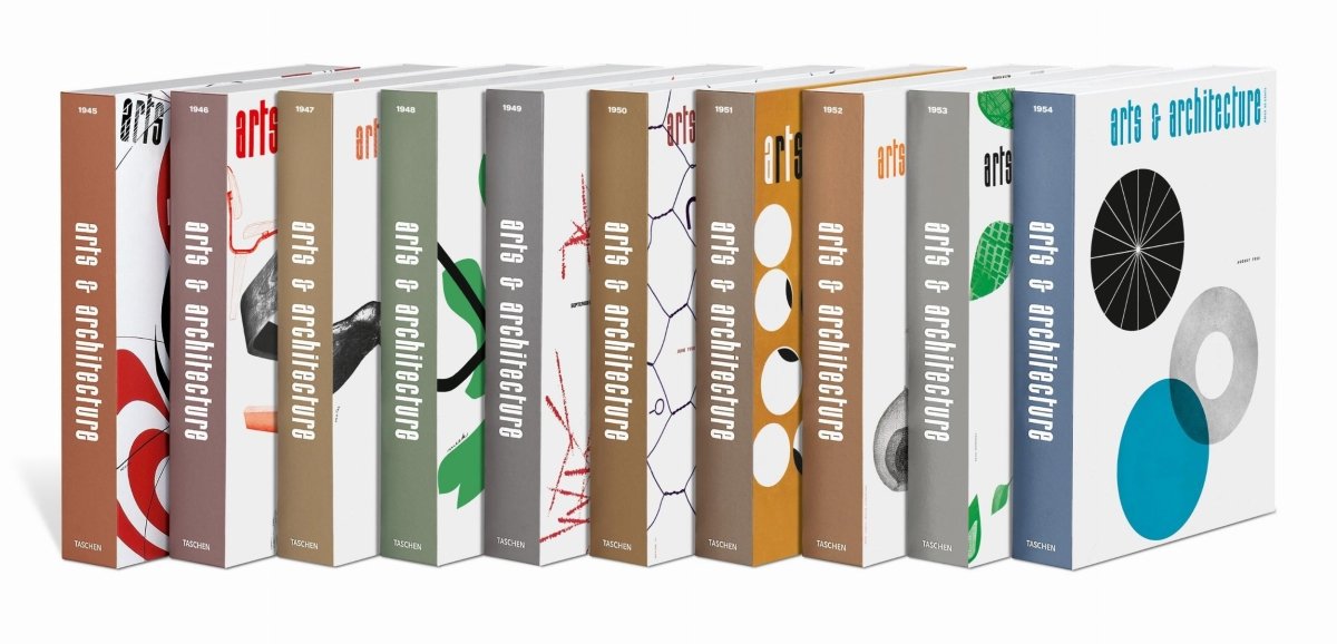 TASCHEN Arts & Architecture 1945 - 54. The Complete Reprint (German, Spanish, French, English)