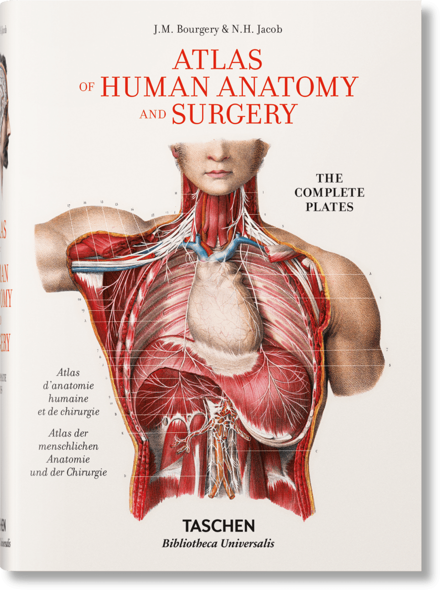TASCHEN Bourgery. Atlas of Human Anatomy and Surgery (German, French, English)