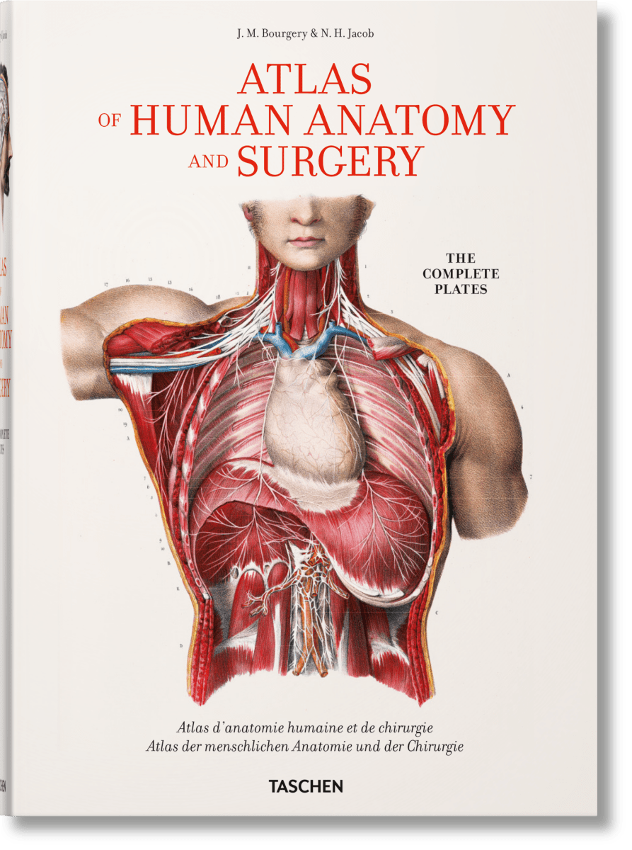 TASCHEN Bourgery. Atlas of Human Anatomy and Surgery (German, French, English)