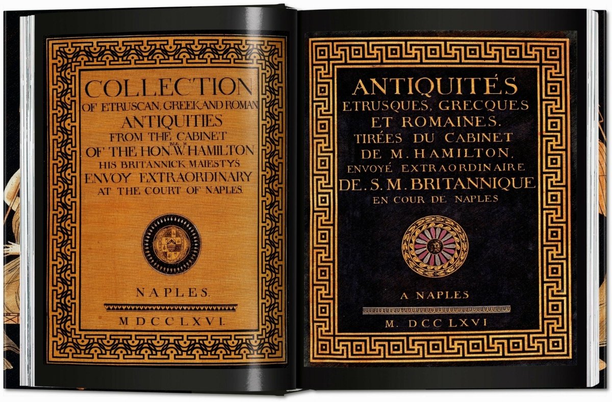 TASCHEN D'Hancarville. The Complete Collection of Antiquities from the Cabinet of Sir William Hamilton (German, French, English)