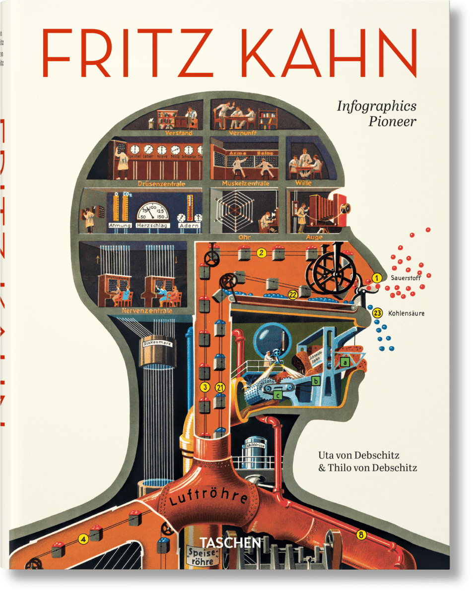 TASCHEN Fritz Kahn. Infographics Pioneer (German, French, English)