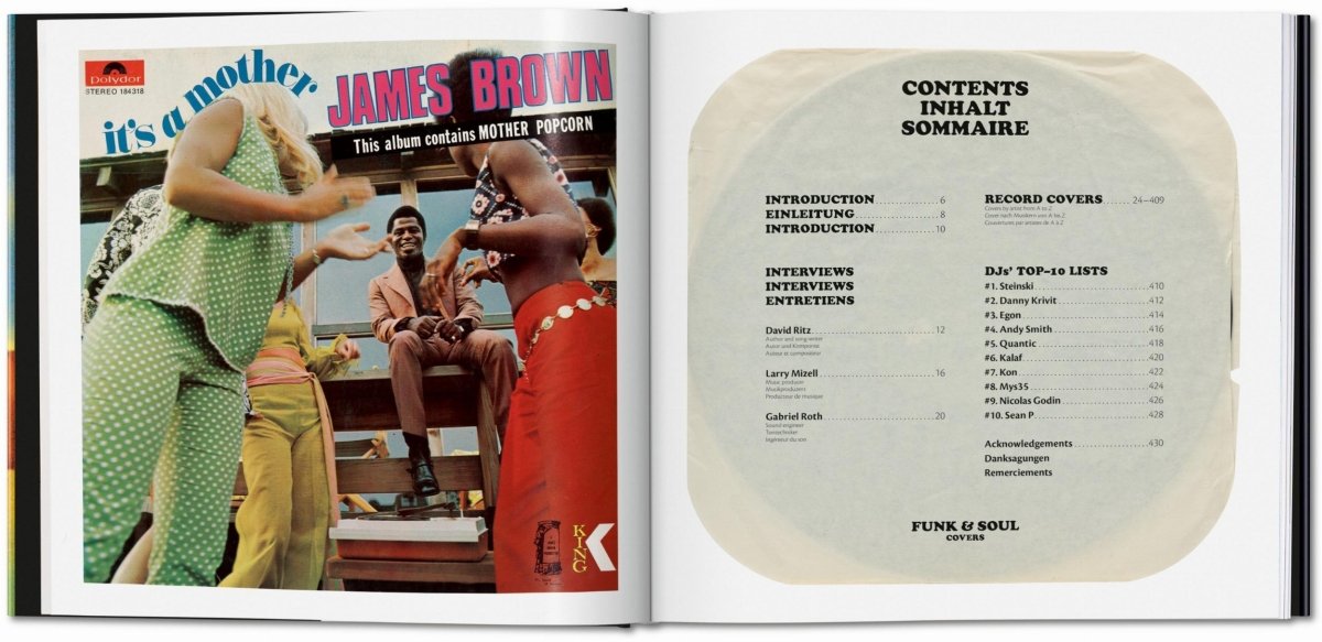 TASCHEN Funk & Soul Covers (German, French, English)