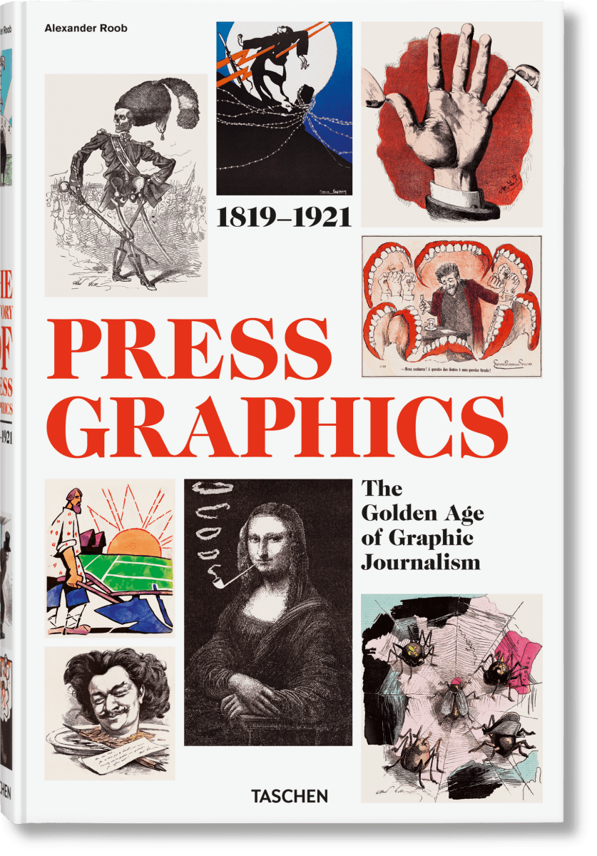 TASCHEN History of Press Graphics. 1819–1921 (German, French, English)
