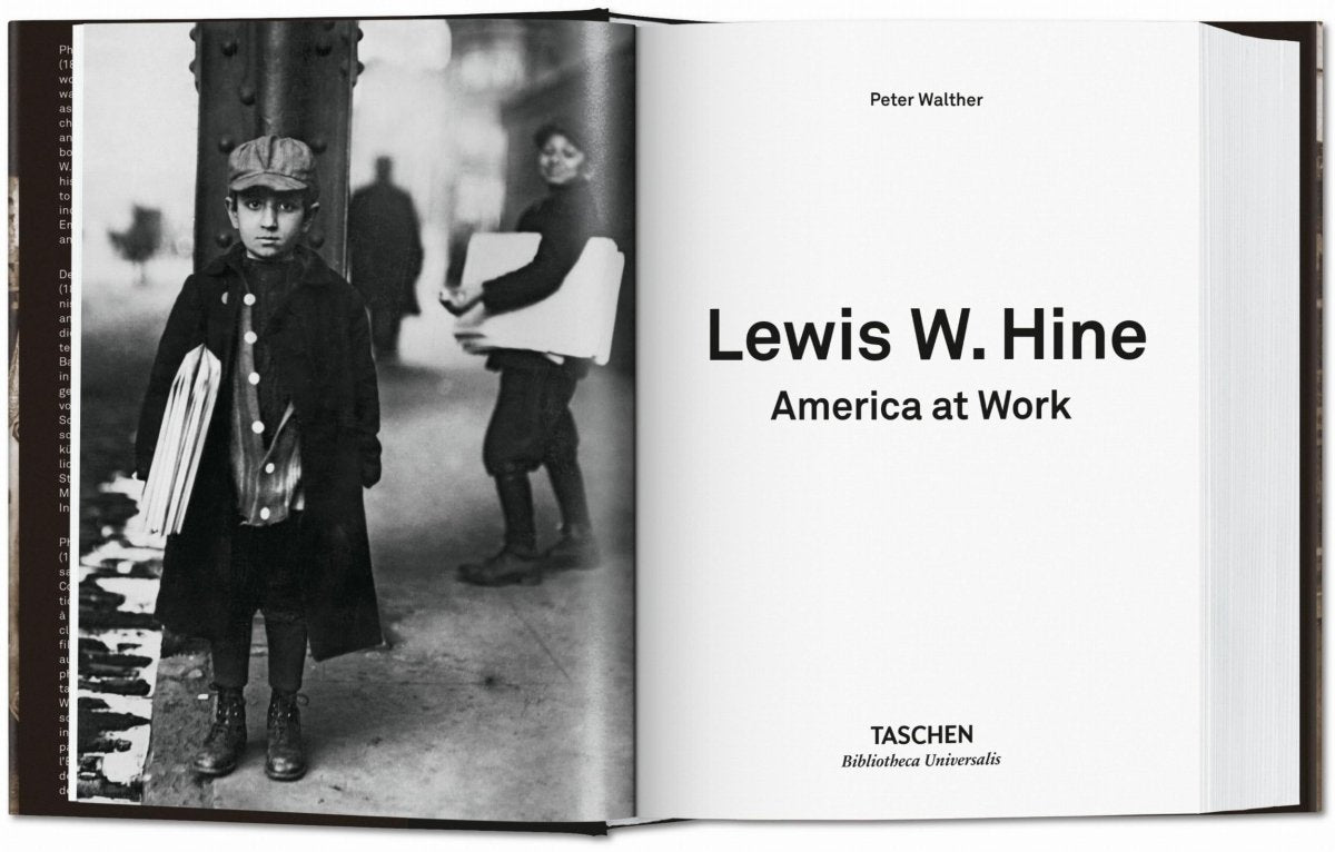 TASCHEN Lewis W. Hine. America at Work (German, French, English)
