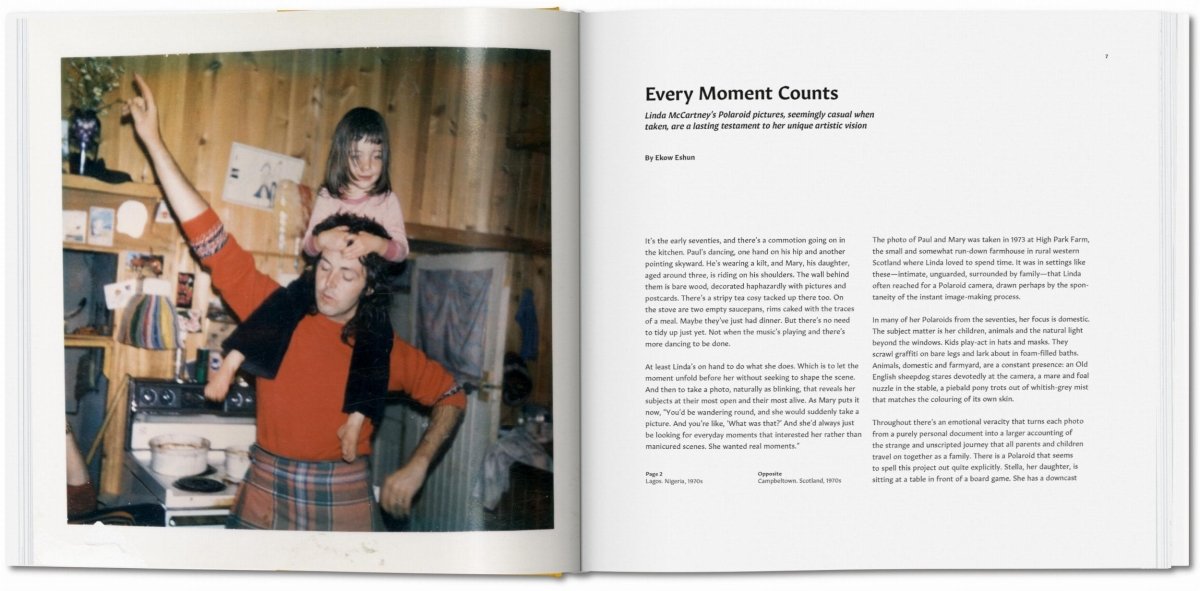 TASCHEN Linda McCartney. The Polaroid Diaries (German, French, English)