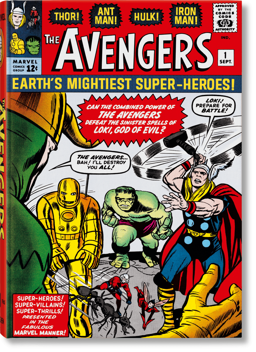 TASCHEN Marvel Comics Library. Avengers. Vol. 1. 1963–1965 (English)