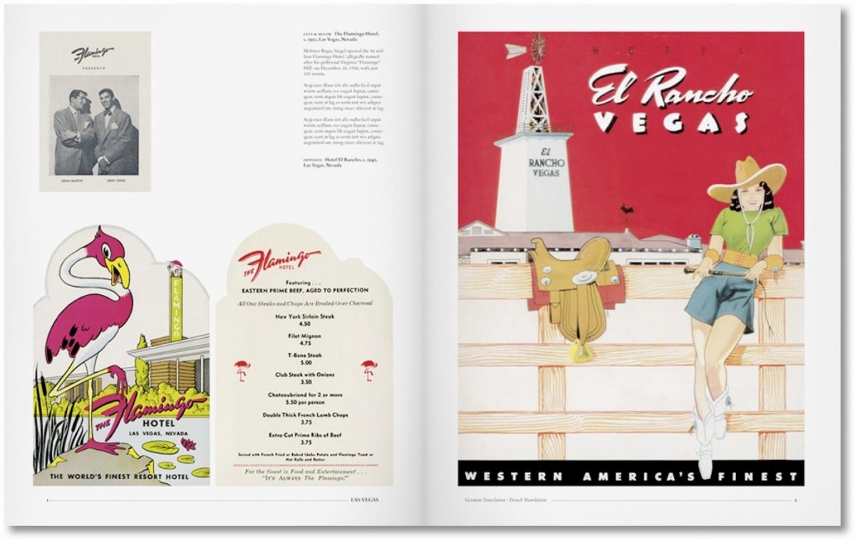 TASCHEN Menu Design in America (German, French, English)