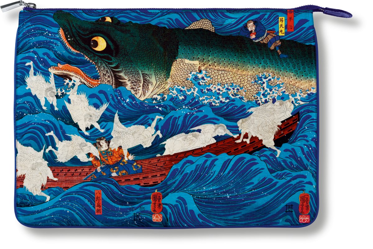 TASCHEN TASCHEN Pouch. Japanese Woodblock Prints - lily & onyx