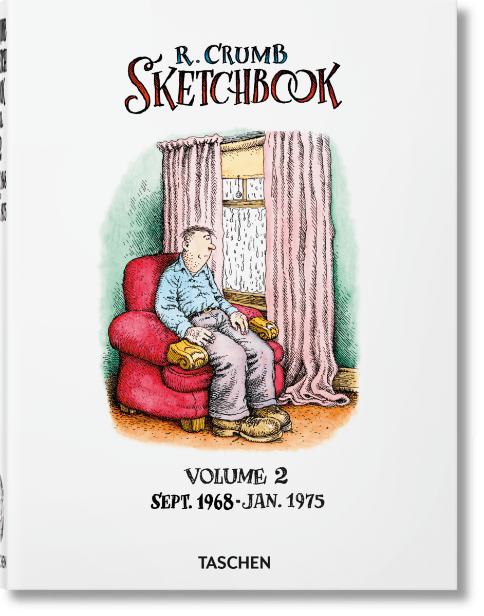 TASCHEN Robert Crumb. Sketchbook Vol. 2. 1968–1975 (English)
