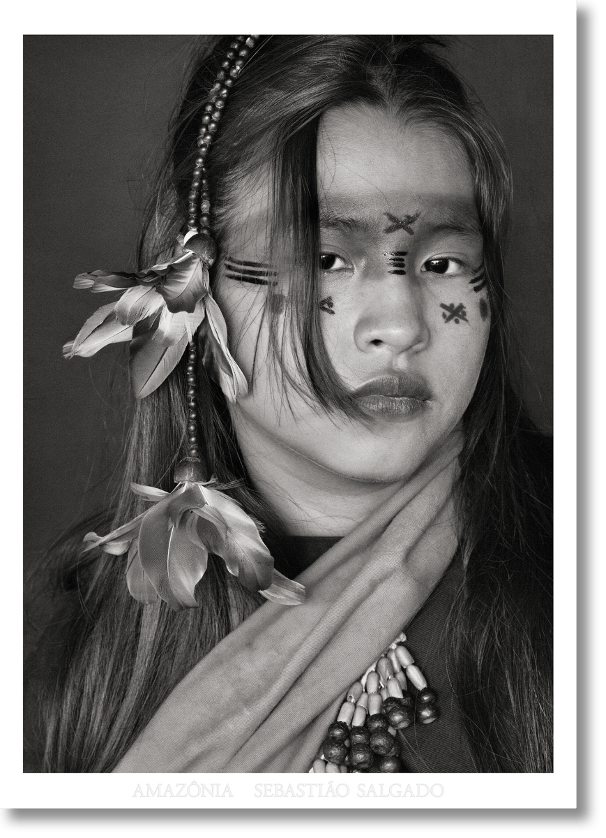TASCHEN Sebastião Salgado. Amazônia. Poster ‘Ashaninka Girl’