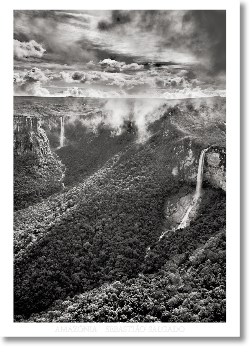 TASCHEN Sebastião Salgado. Amazônia. Poster ‘Waterfalls’