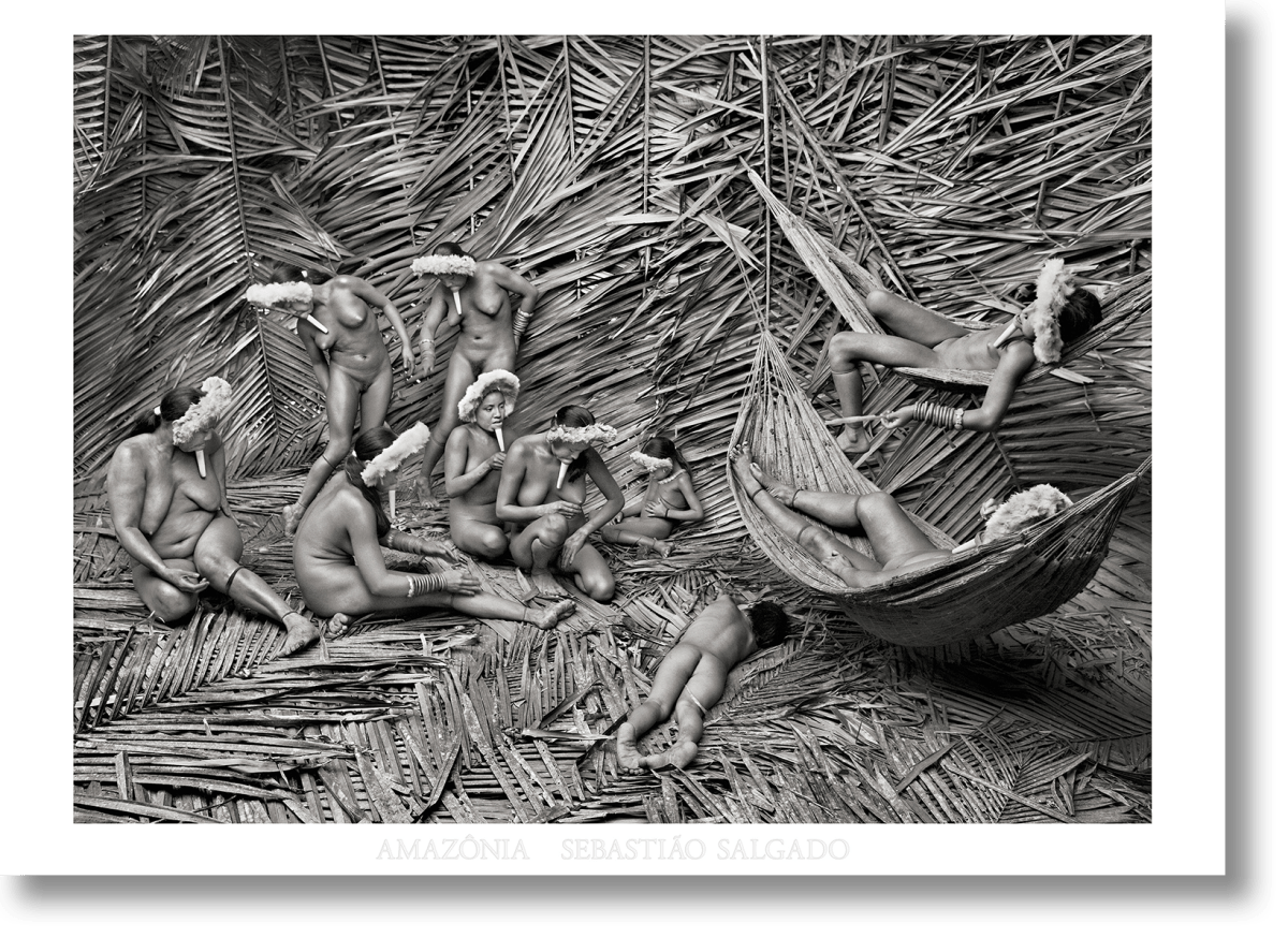 TASCHEN Sebastião Salgado. Amazônia. Poster ‘Zo'e Women’