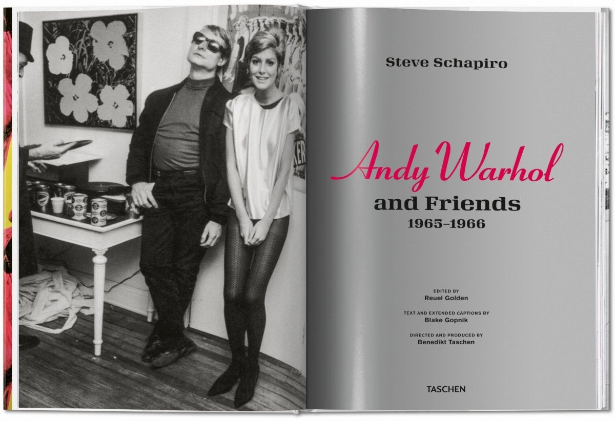 TASCHEN Steve Schapiro. Andy Warhol and Friends (English)