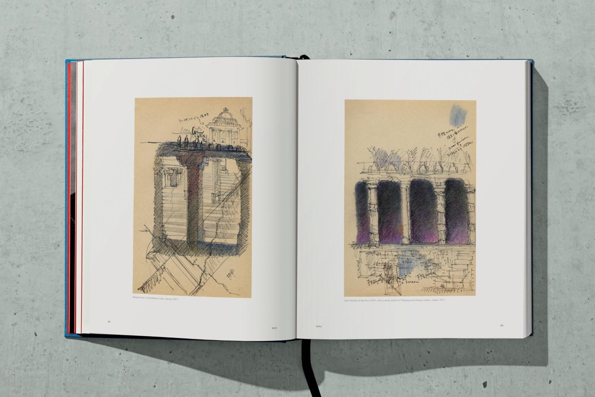Tadao Ando. Sketches, Drawings, and Architecture (German, French