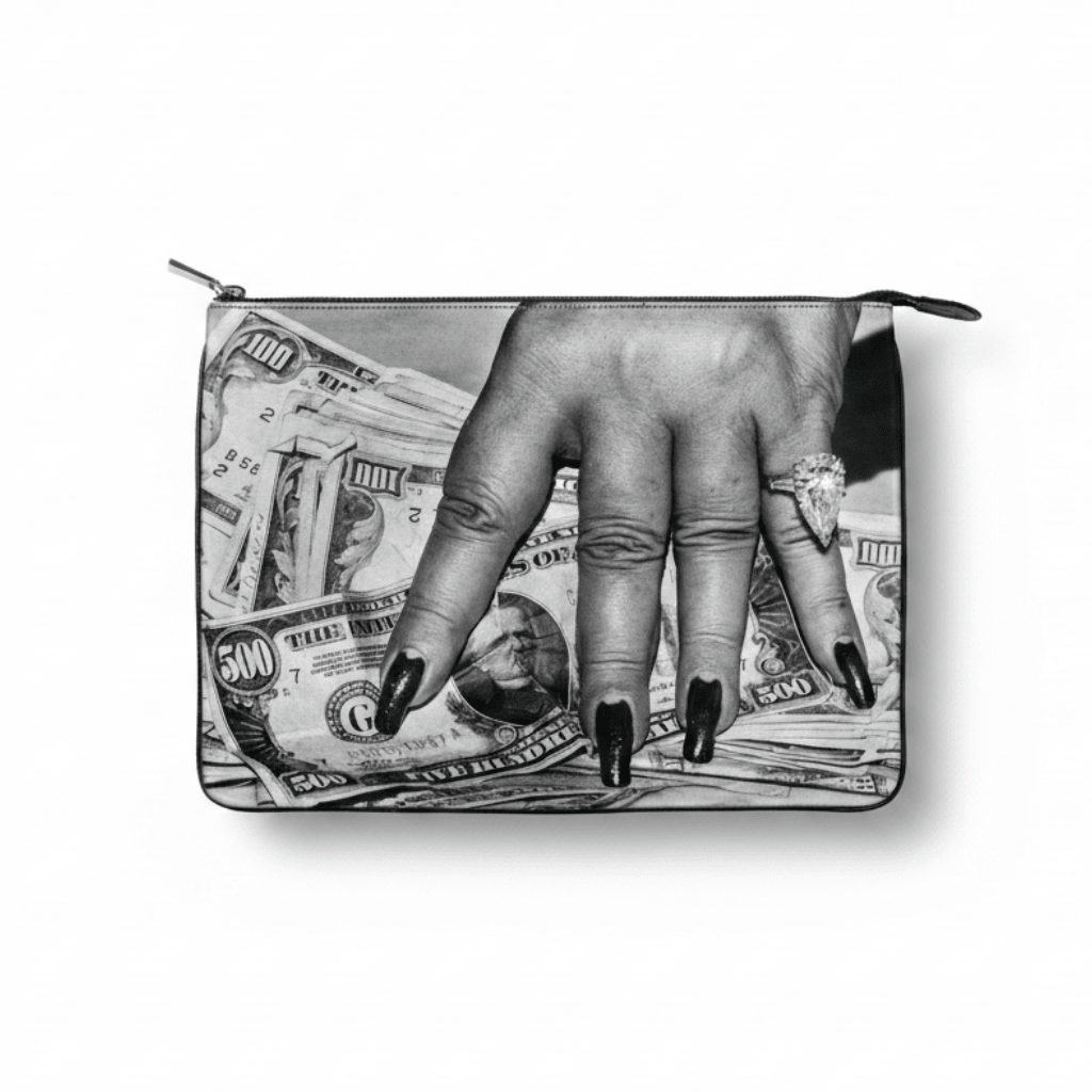 TASCHEN TASCHEN Pouch | Helmut Newton ‘Fat Hand and Dollars’
