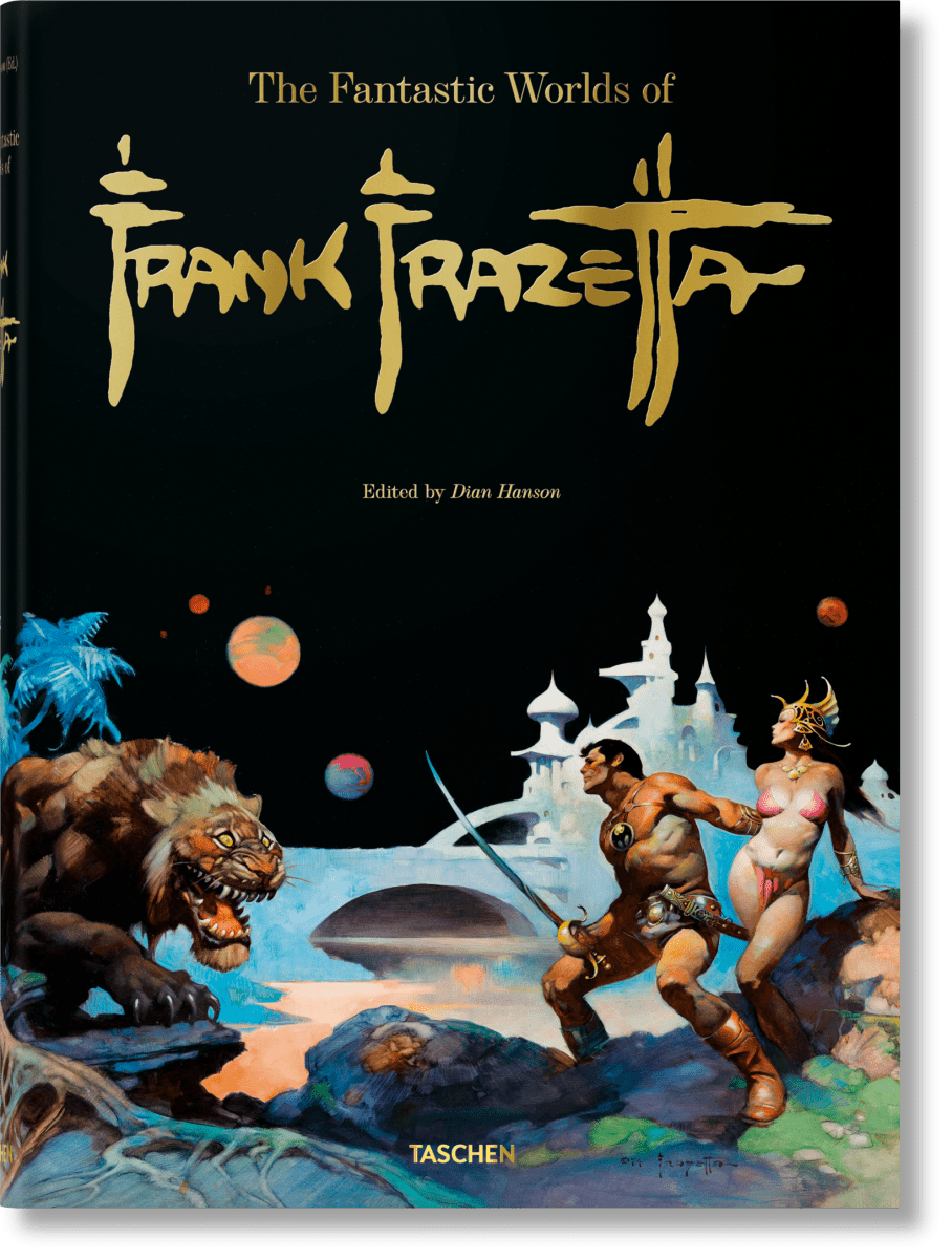TASCHEN The Fantastic Worlds of Frank Frazetta (German, French, English) (FFE)