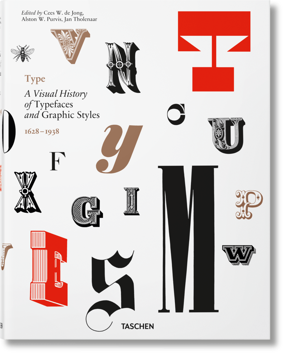 TASCHEN Type. A Visual History of Typefaces & Graphic Styles (German, French, English)