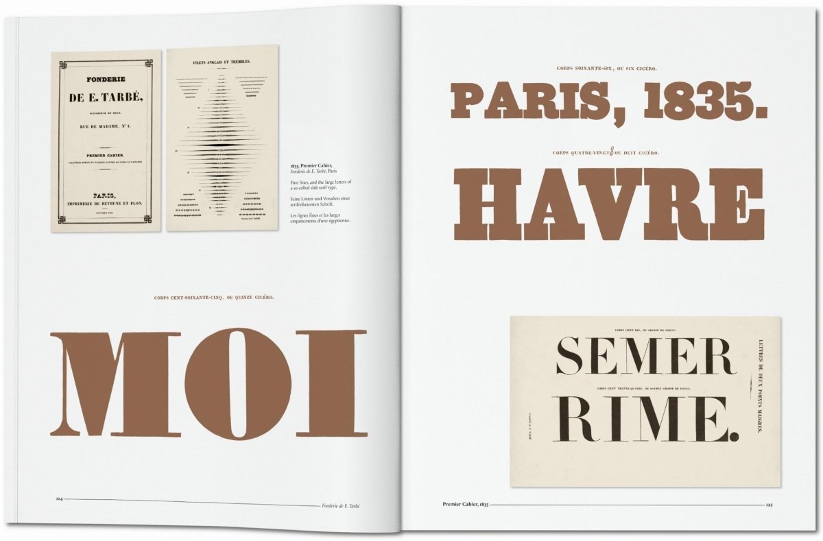 TASCHEN Type. A Visual History of Typefaces & Graphic Styles (German, French, English)
