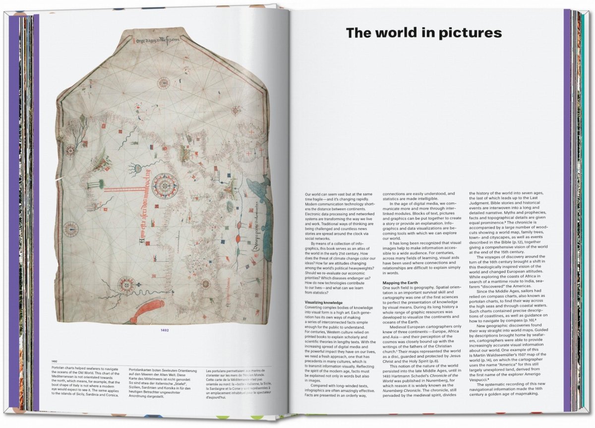 TASCHEN Understanding the World. The Atlas of Infographics (German, French, English)