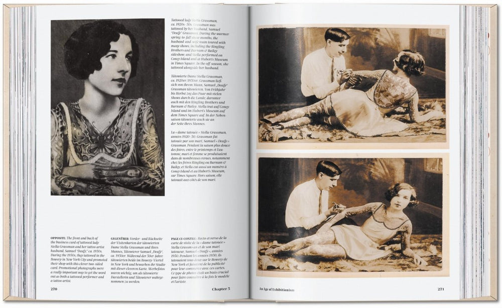 
                      
                        TASCHEN TATTOO. 1730s - 1970s. Henk Schiffmacher’s Private Collection. 40th Ed. (German, French, English)
                      
                    