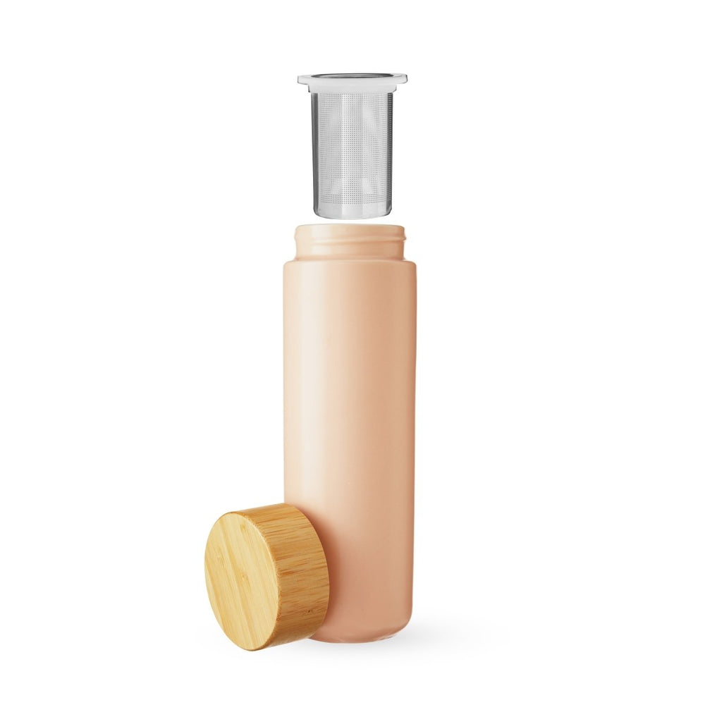 
                      
                        Pinky Up Tea Tatyana Ceramic To - Go Infuser Mug in Coral - lily & onyx
                      
                    